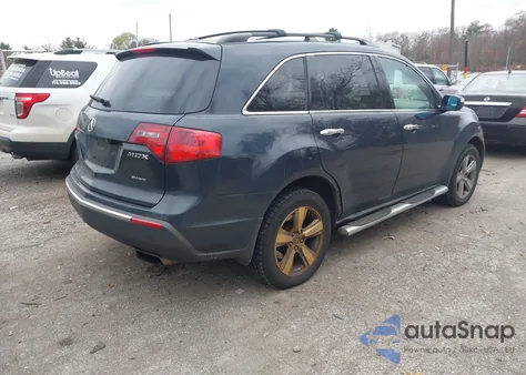 2011 Acura Mdx Technology Package from USA, damaged, VIN 2HNYD2H64BH523123